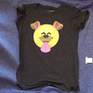 Cute dog emoji shirt